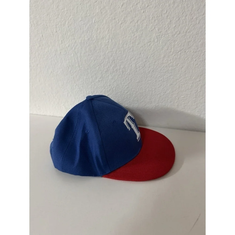 Texas Rangers Jr Rangers Club Hat/Cap Adjustable Snapback MLB Red Blue